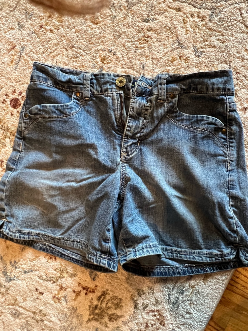 Gloria Vanderbilt Blue Denim Shorts - Casual Women's Cut